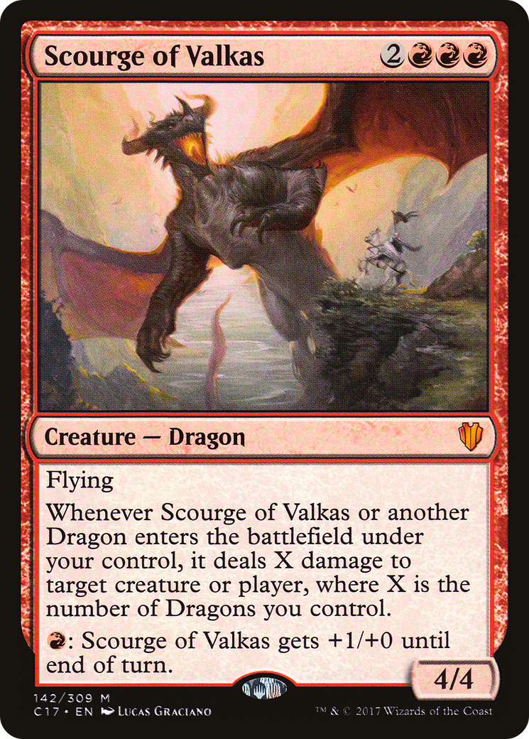 Scourge of Valkas | Commander 2017 #142