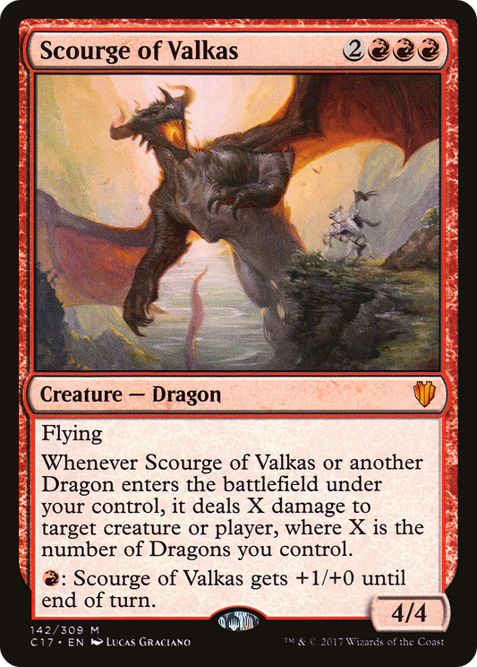 Scourge of Valkas | Commander 2017 #142
