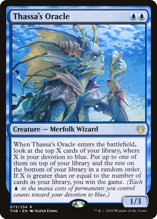 Thassa's Oracle | Theros Beyond Death #73 [foil]