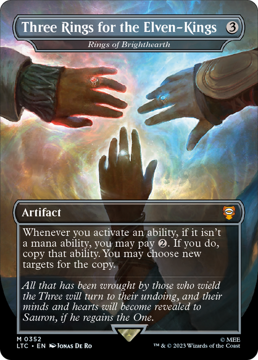 Rings of Brighthearth | Tales of Middle-earth Commander #352 [foil]