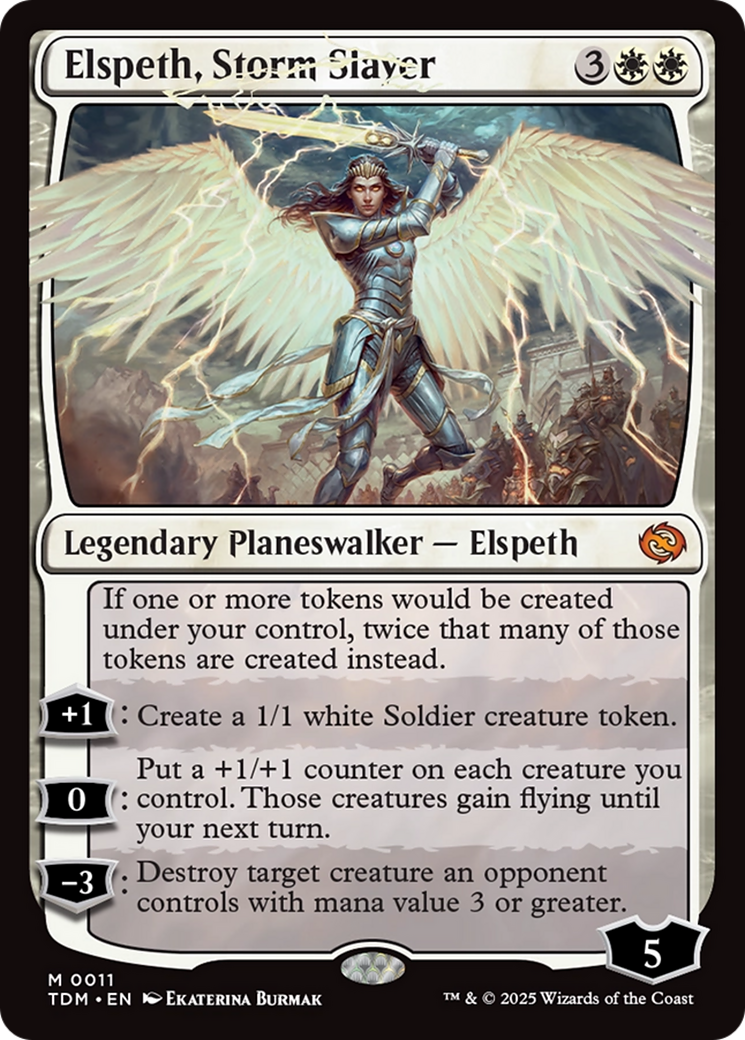 Elspeth, Storm Slayer | Tarkir: Dragonstorm #11