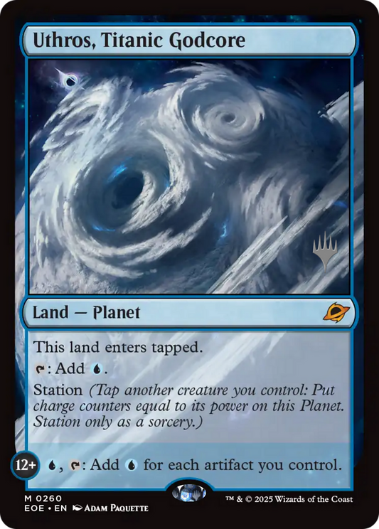 Uthros, Titanic Godcore | Edge of Eternities Promos #260p [foil]