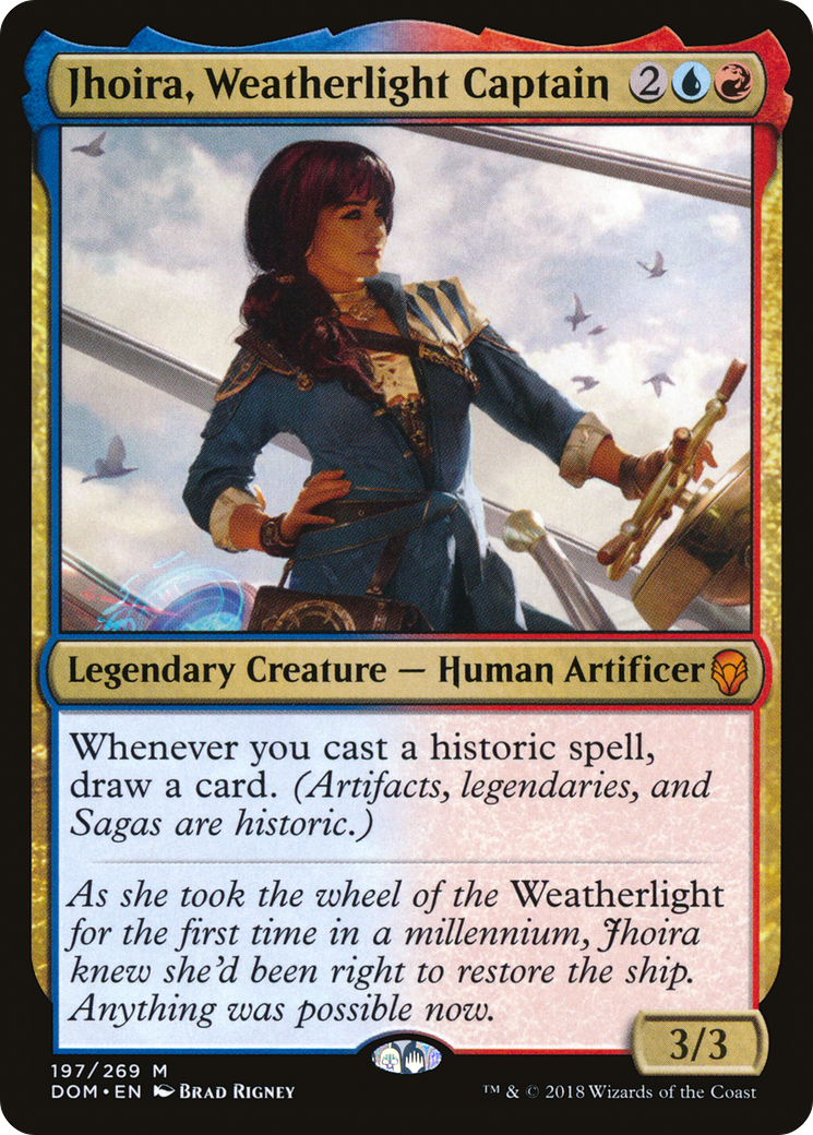 Jhoira, Weatherlight Captain | Dominaria #197