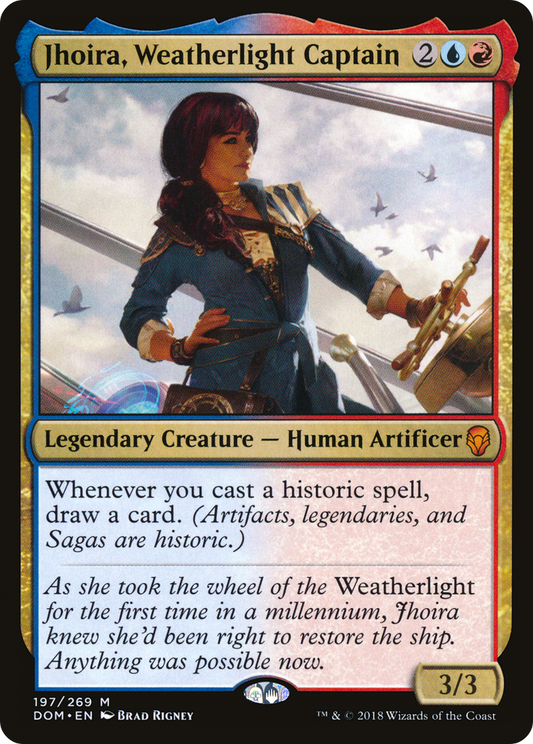 Jhoira, Weatherlight Captain | Dominaria #197