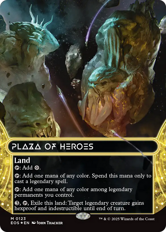 Plaza of Heroes | Edge of Eternities: Stellar Sights #123 [foil]