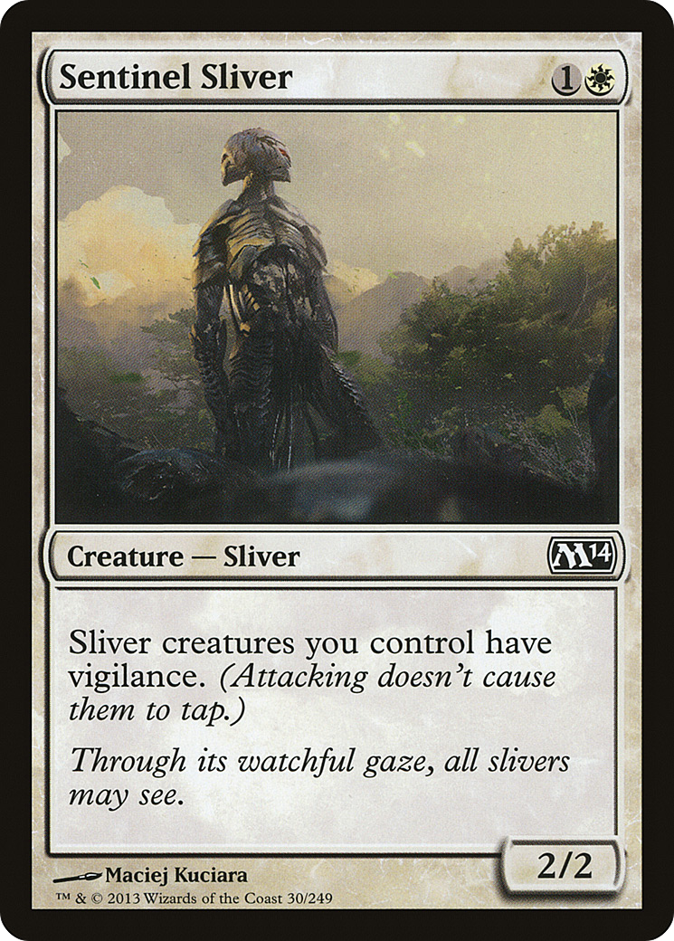 Sentinel Sliver | Magic 2014 #30 [foil]