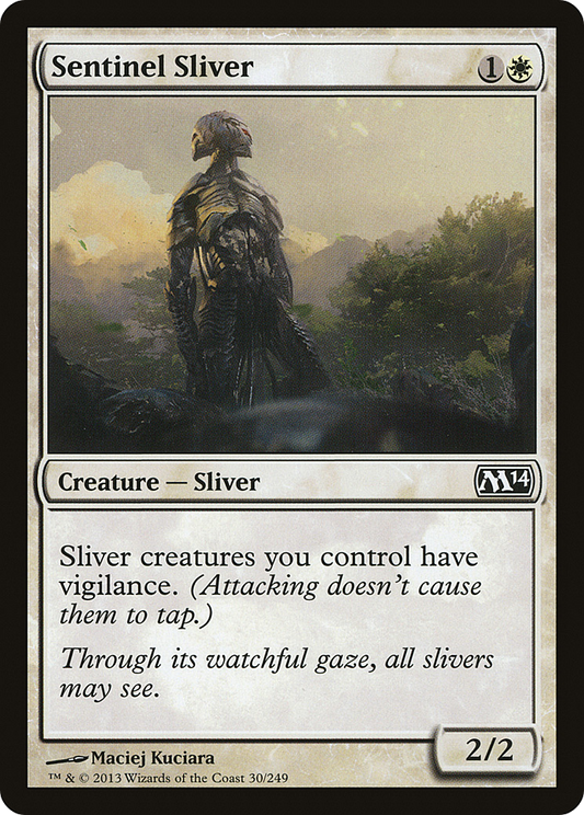 Sentinel Sliver | Magic 2014 #30 [foil]