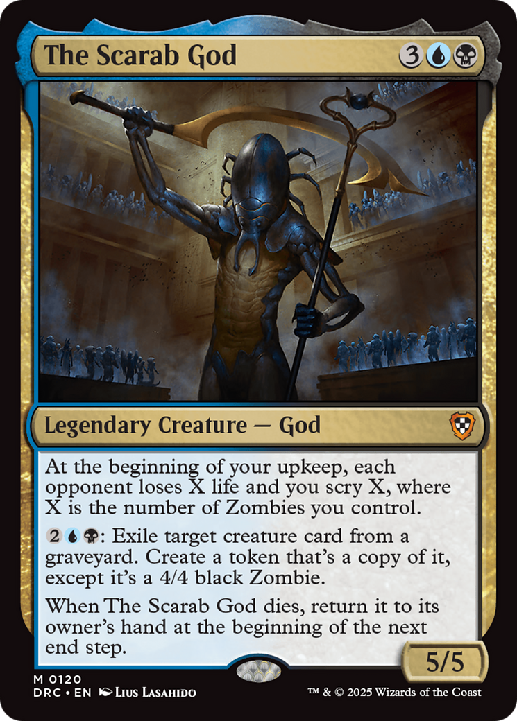 The Scarab God | Aetherdrift Commander #120
