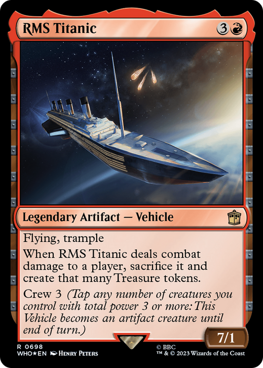 RMS Titanic | Doctor Who #698 [foil]