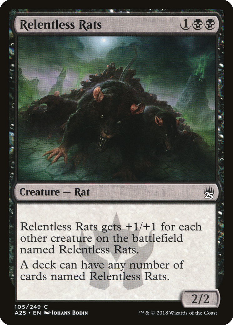 Relentless Rats | Masters 25 #105 [foil]
