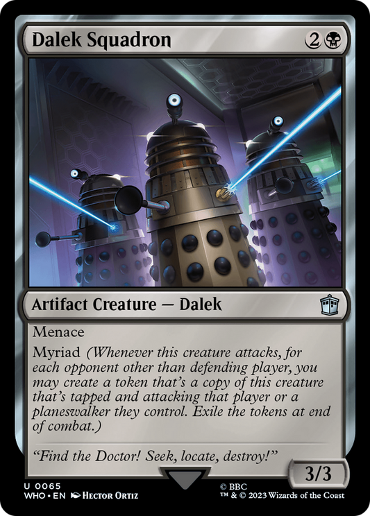 Dalek Squadron | Doctor Who #65 [foil]
