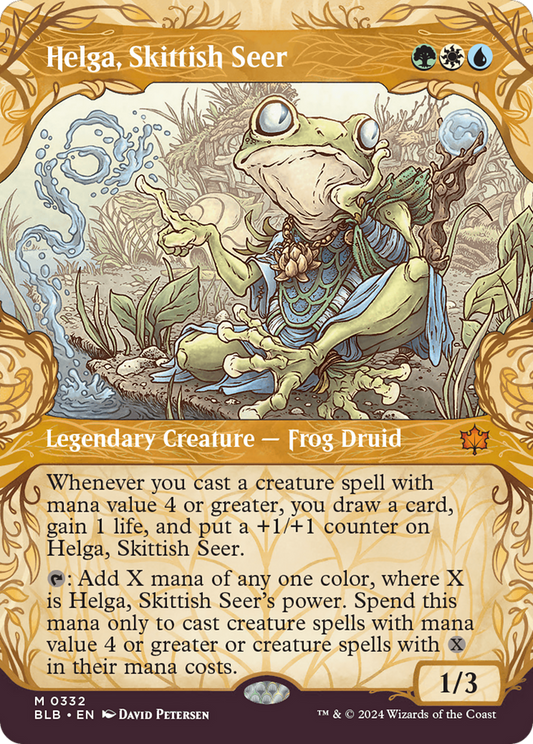 Helga, Skittish Seer | Bloomburrow #332