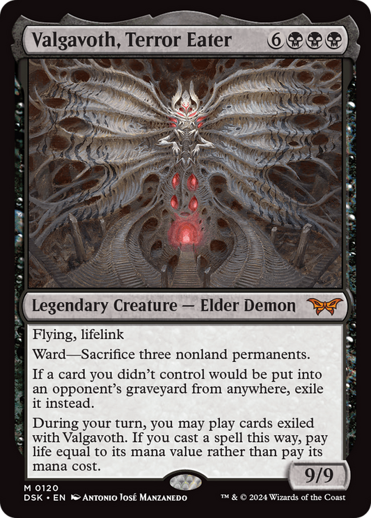 Valgavoth, Terror Eater | Duskmourn: House of Horror #120 [foil]