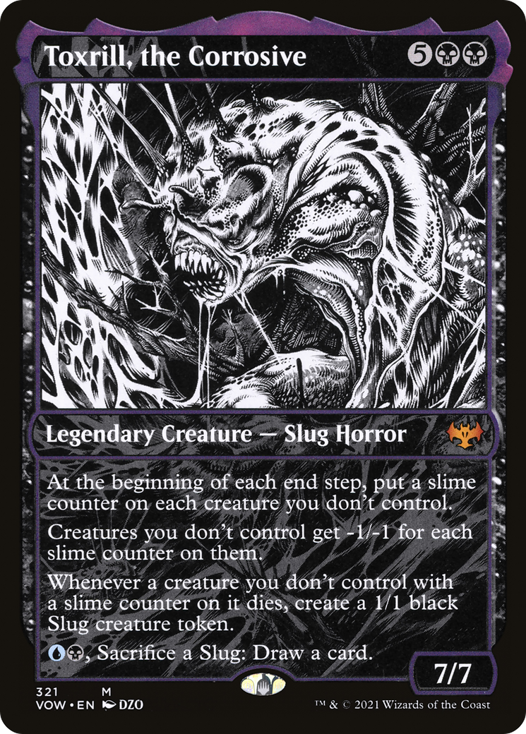 Toxrill, the Corrosive | Innistrad: Crimson Vow #321 [foil]