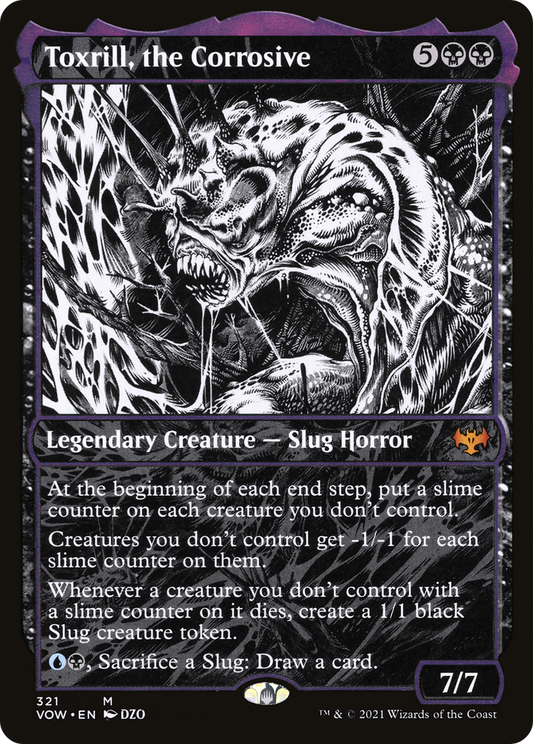 Toxrill, the Corrosive | Innistrad: Crimson Vow #321 [foil]