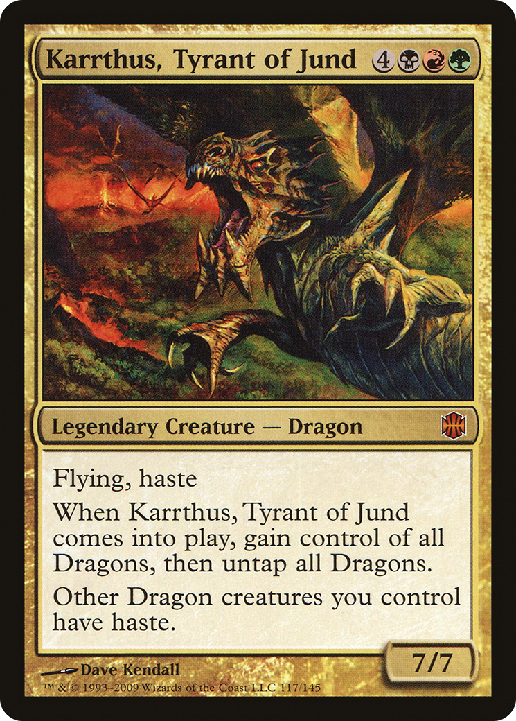 Karrthus, Tyrant of Jund | Alara Reborn #117 [foil]