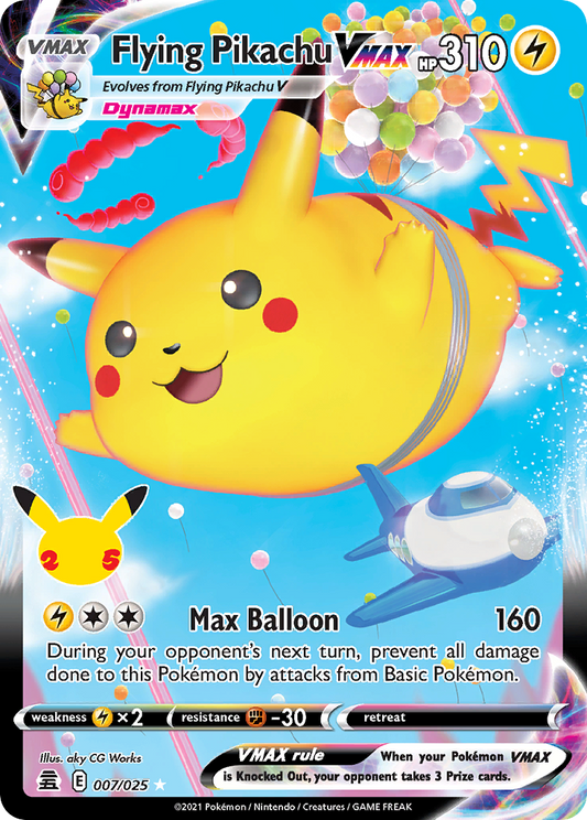 Flying Pikachu VMAX | Celebrations #7 [holofoil]