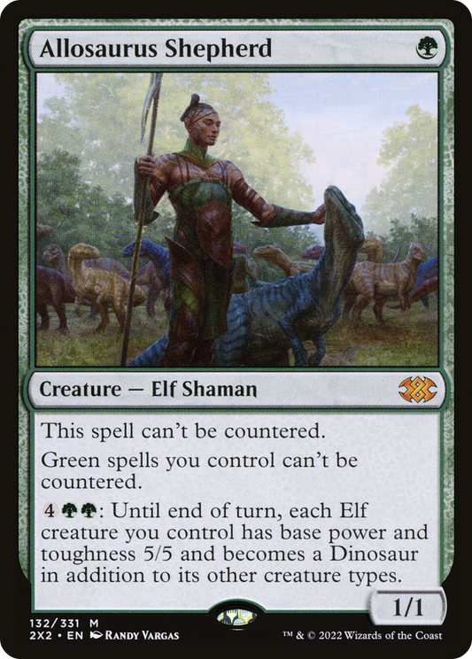 Allosaurus Shepherd | Double Masters 2022 #132
