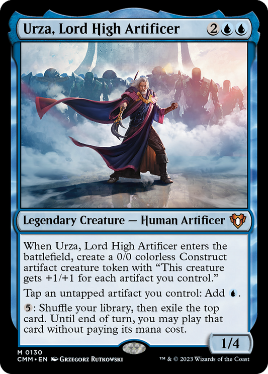 Urza, Lord High Artificer | Commander Masters #130