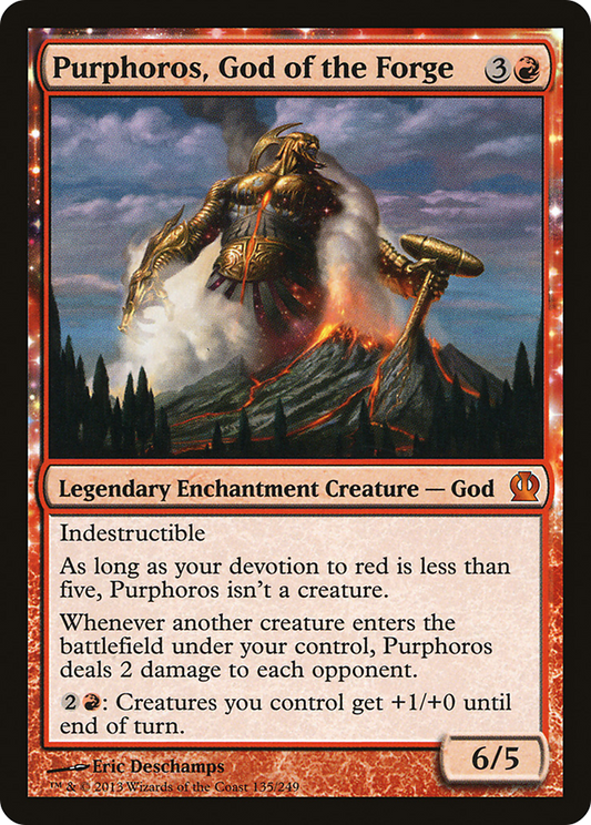 Purphoros, God of the Forge | Theros #135