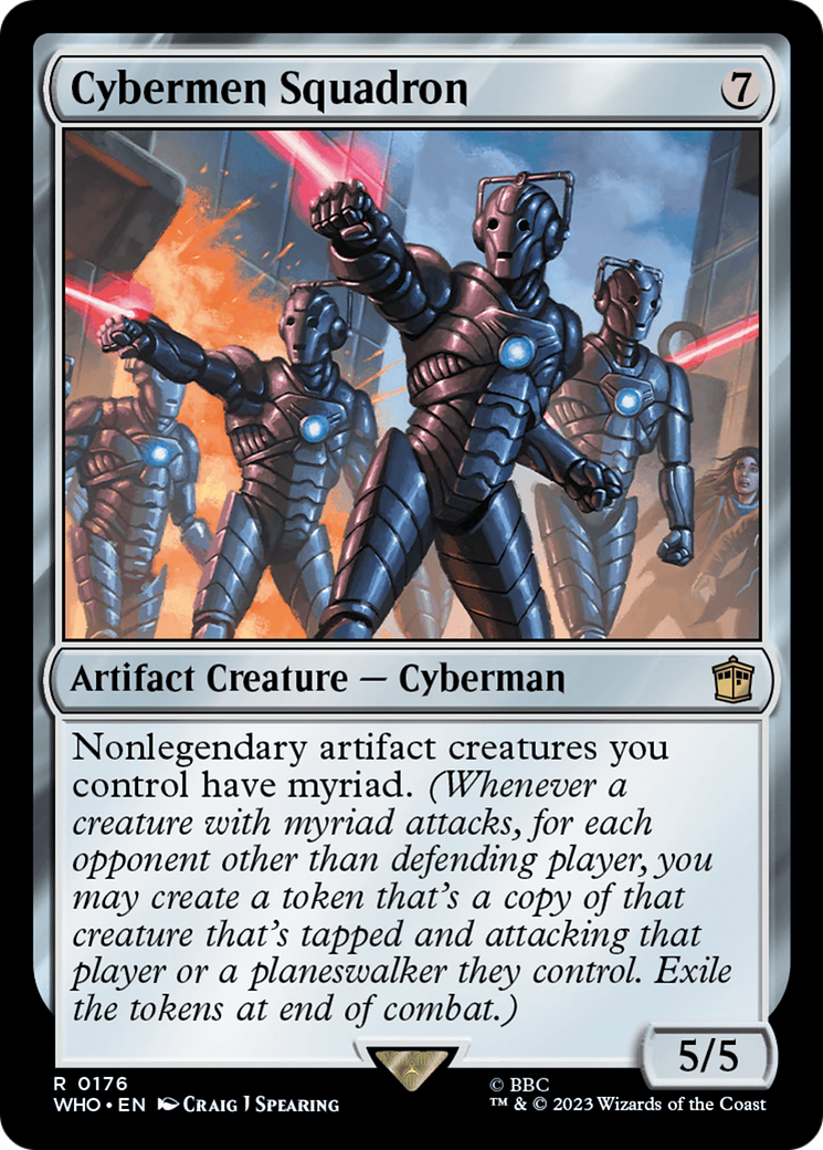 Cybermen Squadron | Doctor Who #176 [foil]