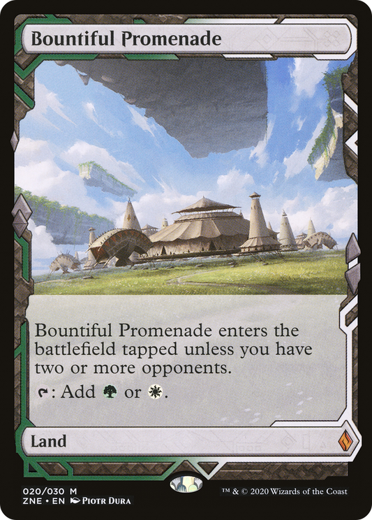 Bountiful Promenade | Zendikar Rising Expeditions #20