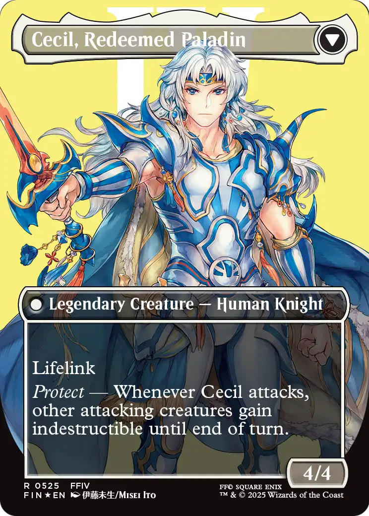 Cecil, Dark Knight // Cecil, Redeemed Paladin | FINAL FANTASY #525
