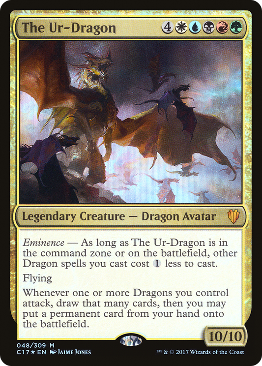 The Ur-Dragon | Commander 2017 #48 [foil]