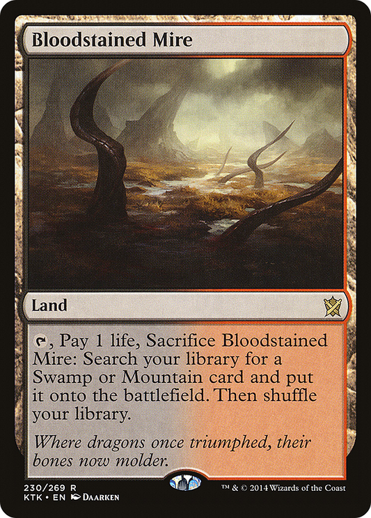 Bloodstained Mire | Khans of Tarkir #230