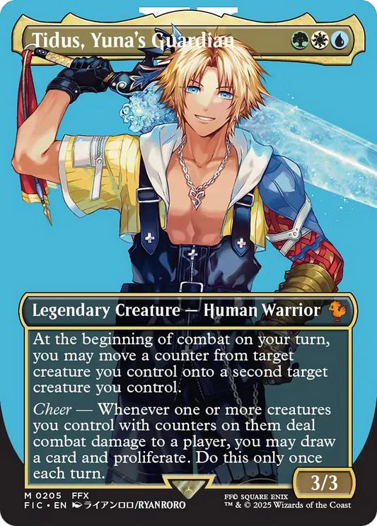 Tidus, Yuna's Guardian | Final Fantasy Commander #205 [foil]