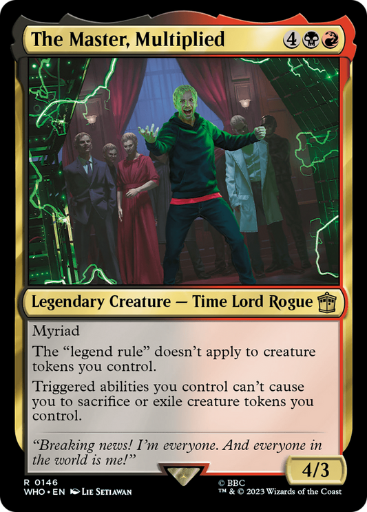 The Master, Multiplied | Doctor Who #146 [foil]
