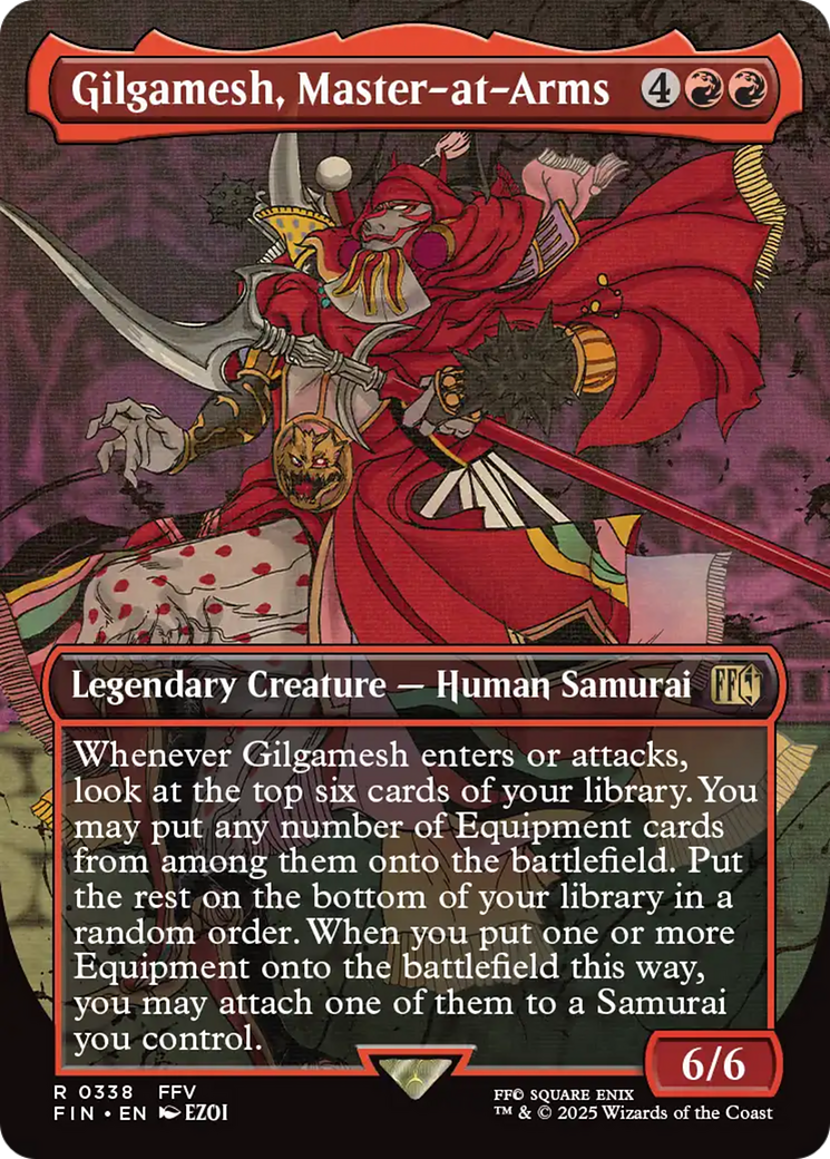 Gilgamesh, Master-at-Arms | Final Fantasy #338 [foil]