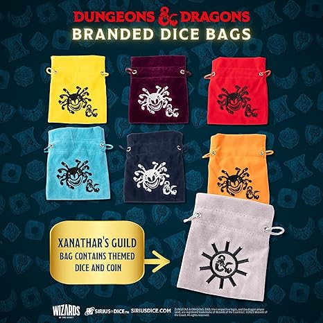 Sirius Dice: Xanathar's Treasure Random Dice Pack