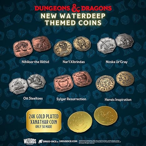 Sirius Dice: Xanathar's Treasure Random Dice Pack