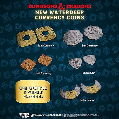 Sirius Dice: Xanathar's Treasure Random Dice Pack
