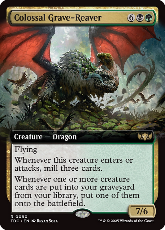 Colossal Grave-Reaver | Tarkir: Dragonstorm Commander #90