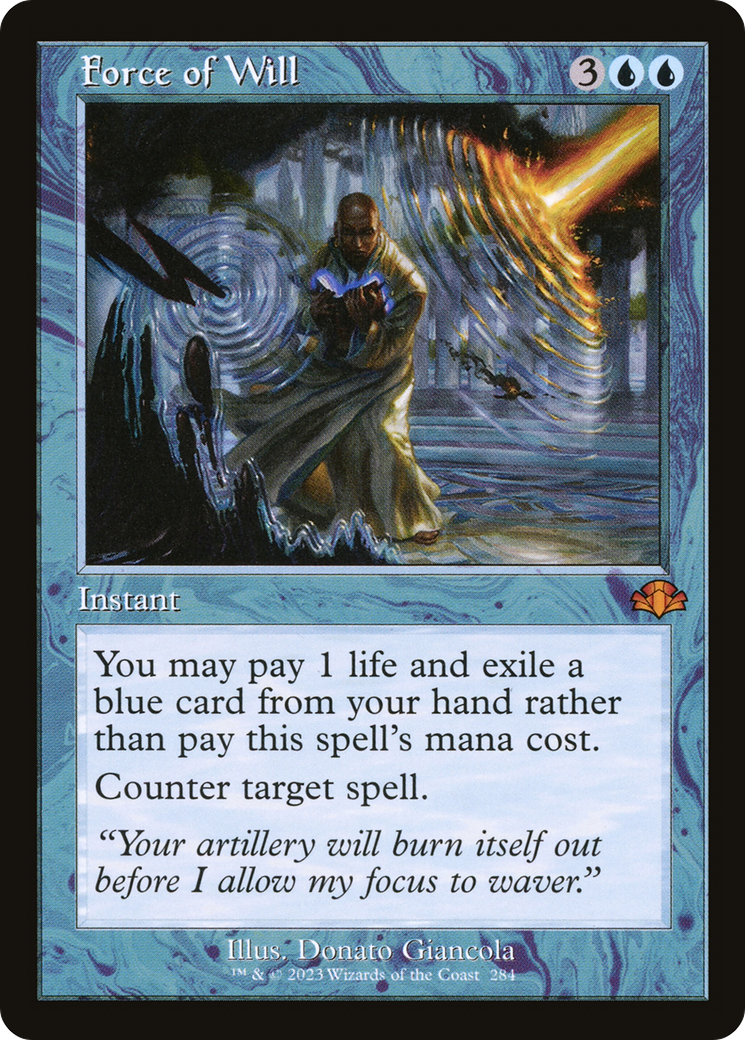 Force of Will | Dominaria Remastered #284 [foil]