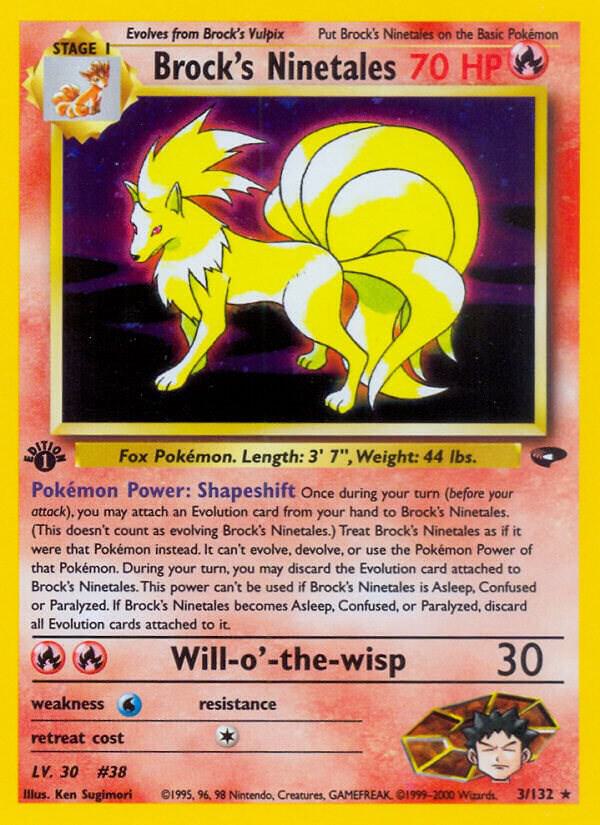 Brock's Ninetales | Gym Challenge #003/132