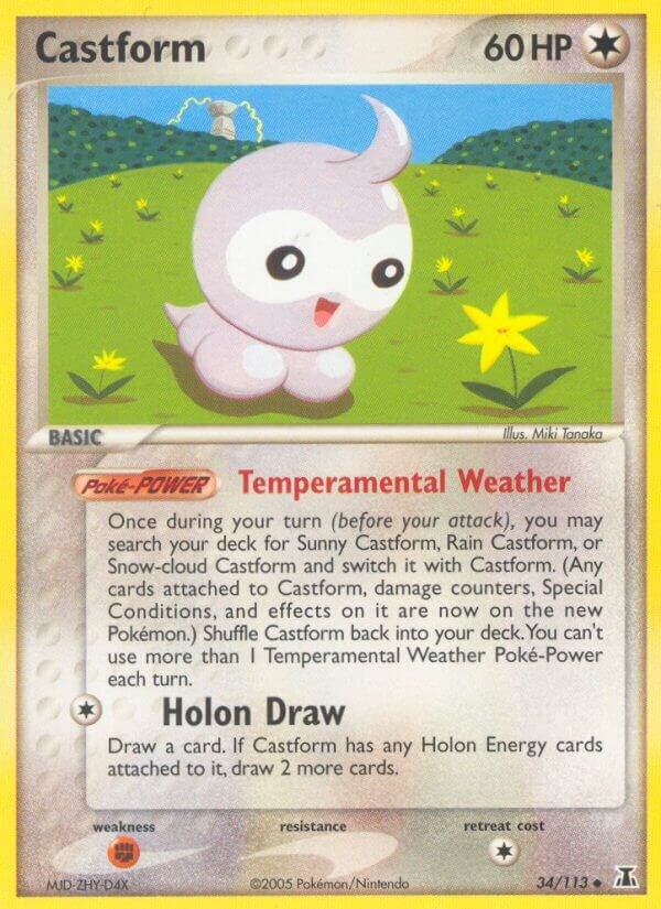Castform | EX Delta Species #34/113