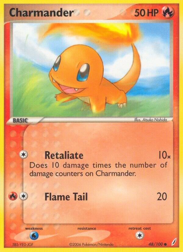 Charmander | EX Crystal Guardians #48/100