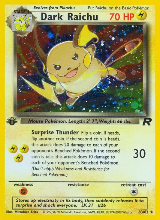 Dark Raichu | Team Rocket #83/82