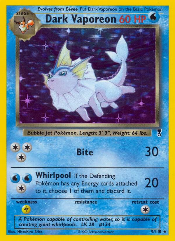 Dark Vaporeon | Legendary Collection #009/110