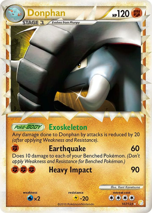 Donphan (Prime) | HeartGold SoulSilver #107/123