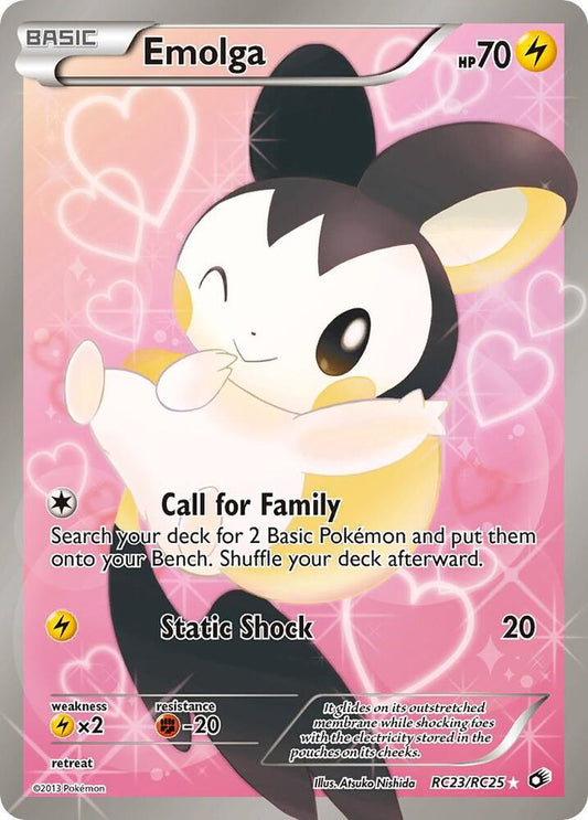 Emolga (Full Art) | Legendary Treasures: Radiant Collection #RC23/RC25