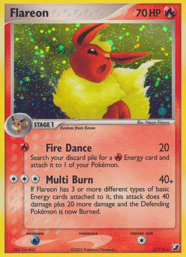 Flareon | EX Unseen Forces #5/115