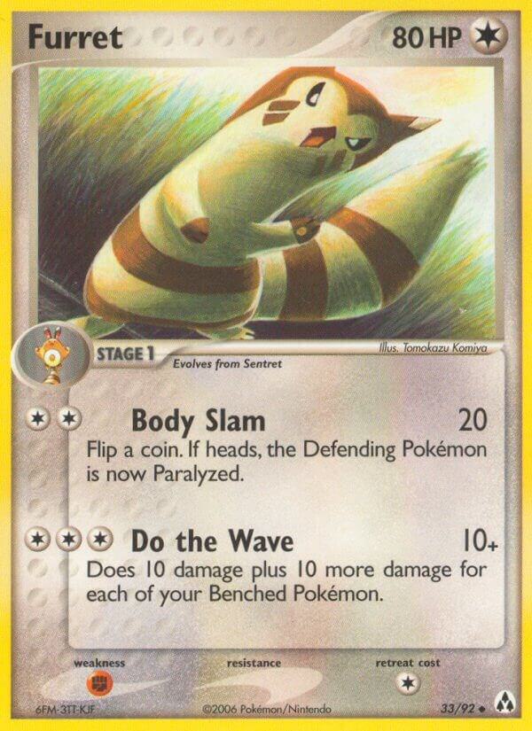 Furret | EX Legend Maker #33/92