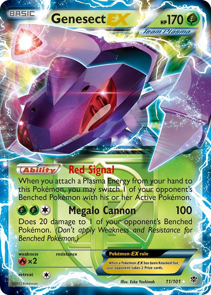 Genesect EX (Team Plasma) | Plasma Blast #11/101