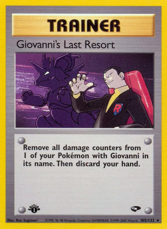 Giovanni's Last Resort | Gym Challenge #105/132