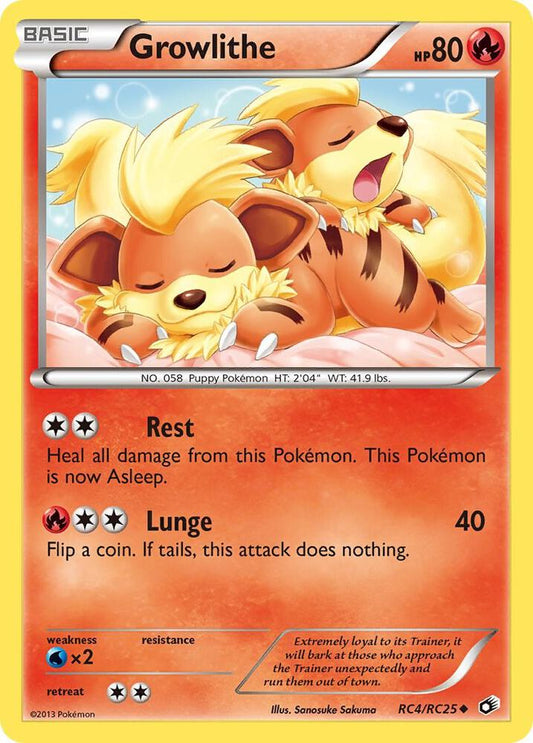 Growlithe | Legendary Treasures: Radiant Collection #RC4/RC25