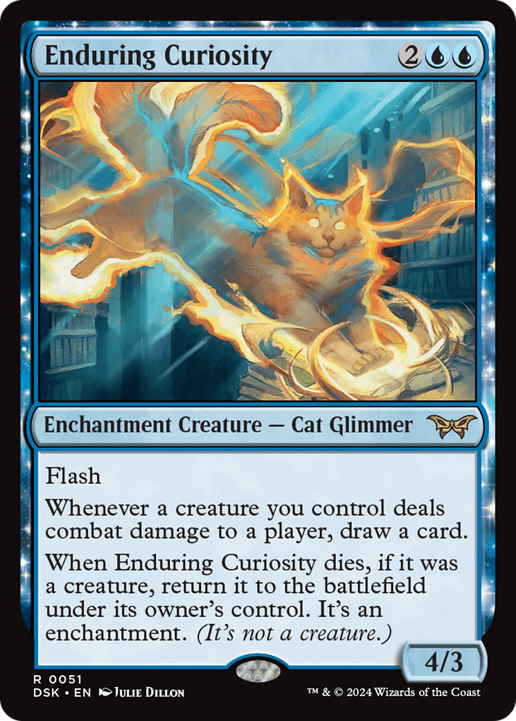 Enduring Curiosity | Duskmourn: House of Horror #51 [foil]